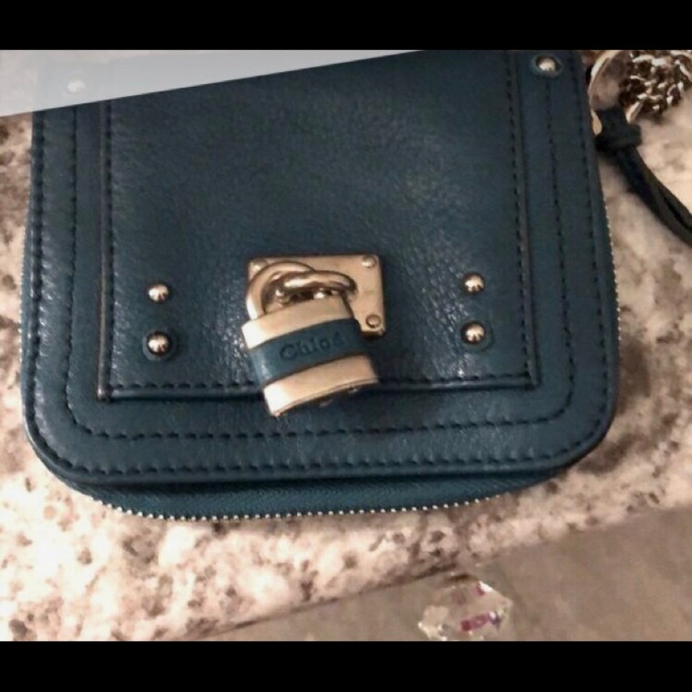 Chloe paddington wallet zip around